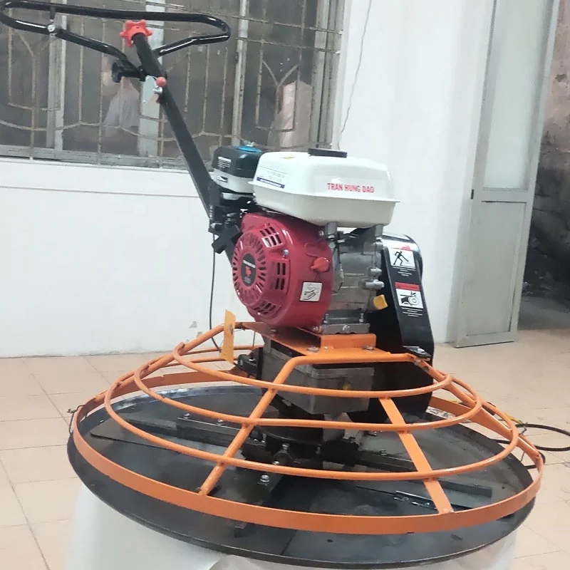 High quality new process in 2022 concrete power trowel with gasoline engine 900mm diameter or 1000mm made in Vietnam