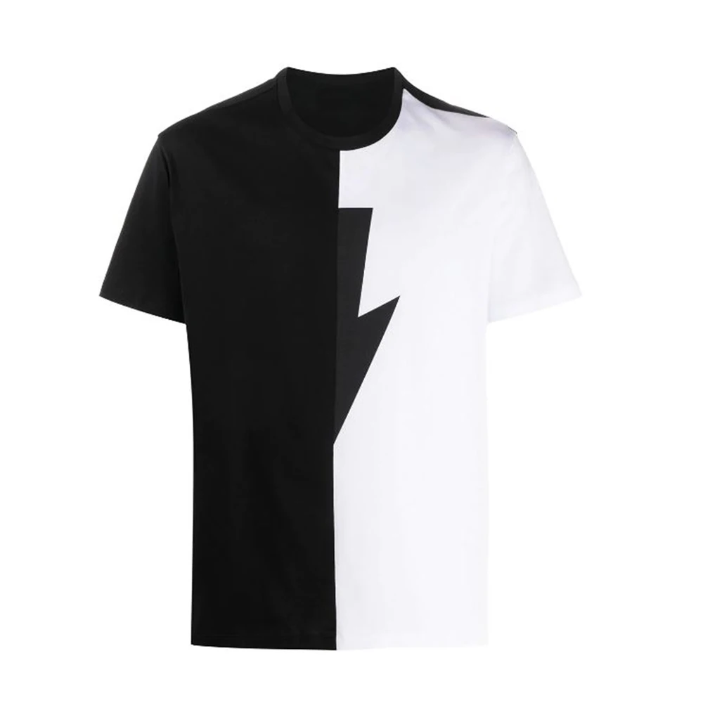 Wholesale Manufacturer Latest Stylish New Design Mens Fashion Round Neck Short Sleeve T Shirt Tee Shirts Tops Tees Clothing