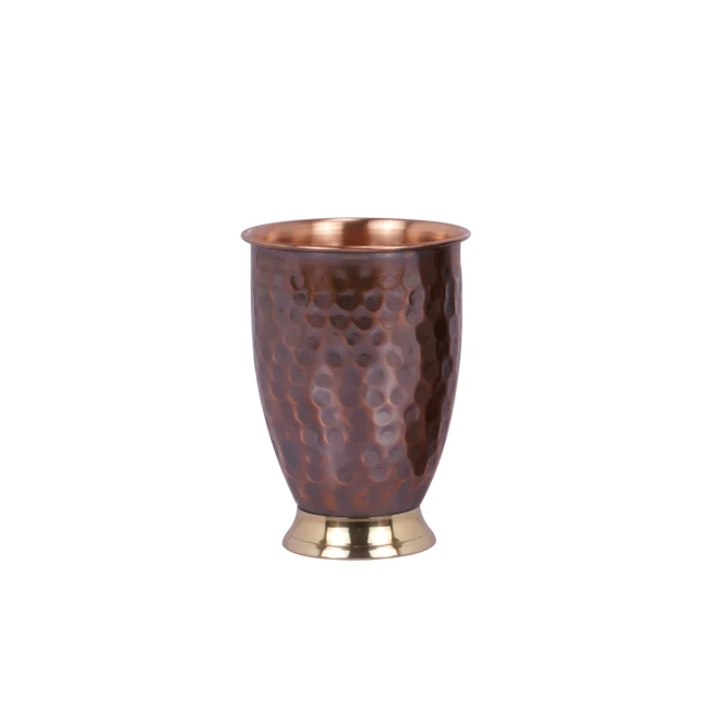 Copper Glass modern drinking water copper glasses for tabletop and home restaurant use for hot sale