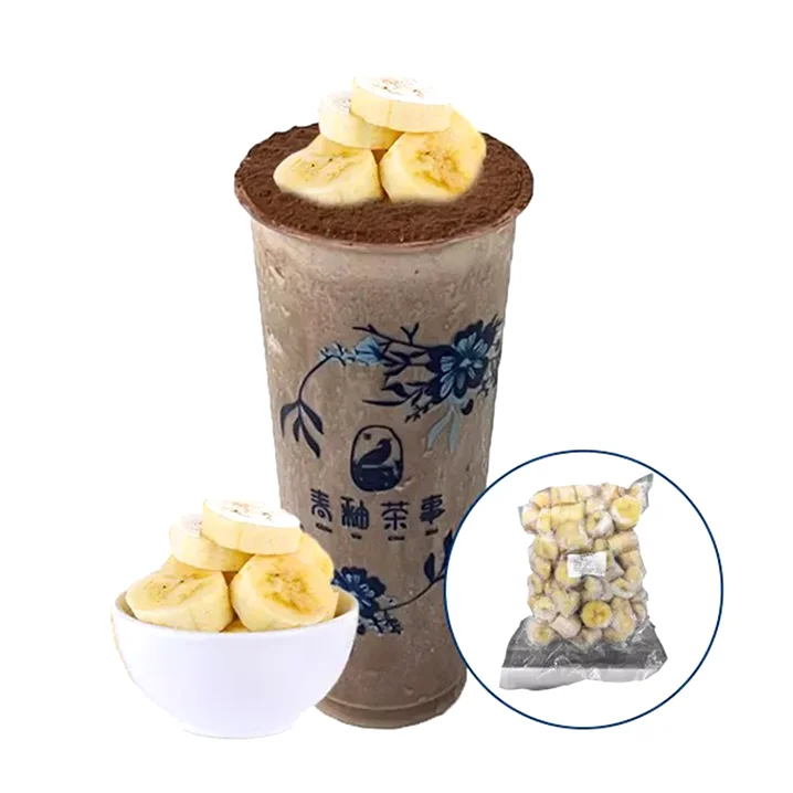 Top Quality Slice Sweet Banana Fruit With Vacuum Packaging