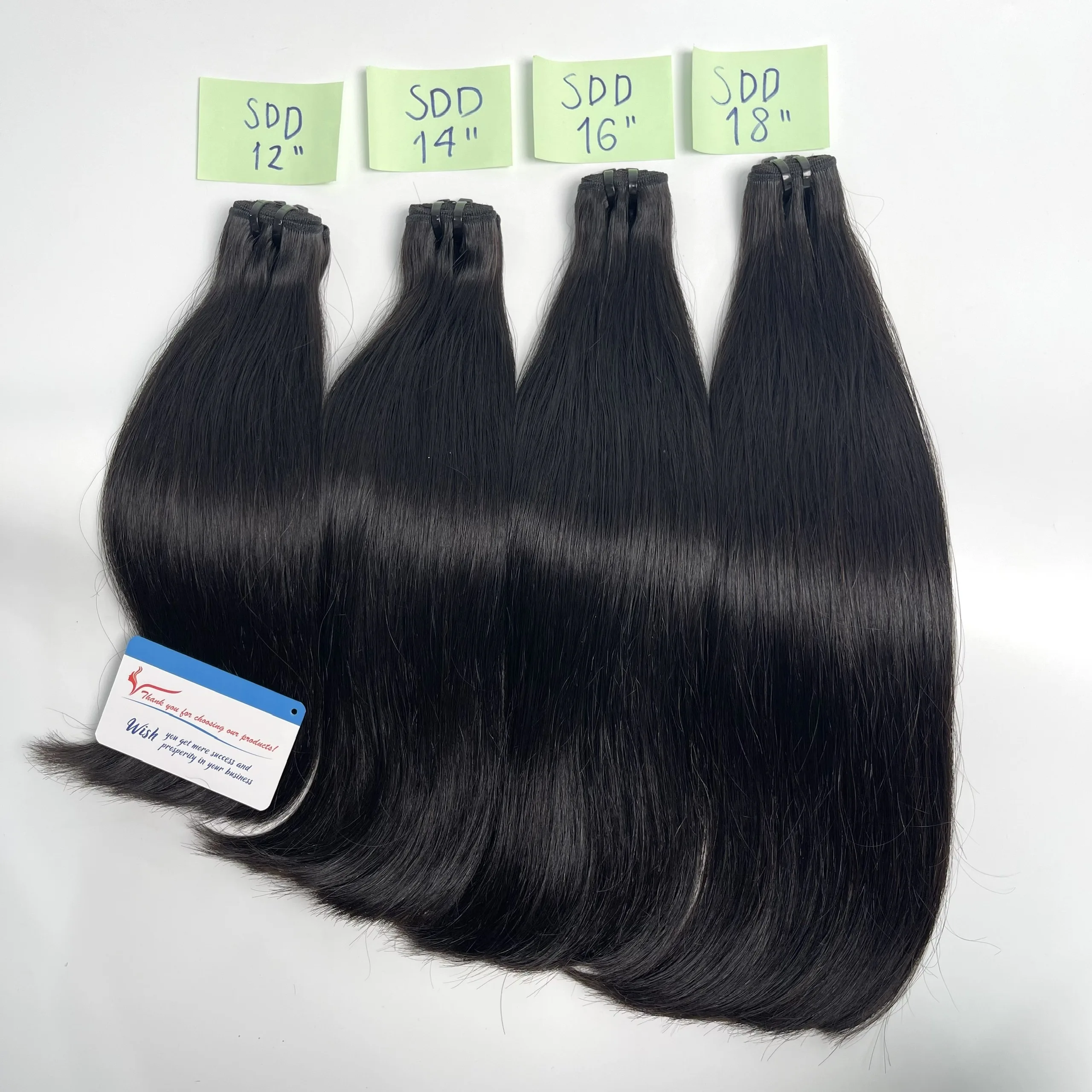 Fast Shipping Vietnames Hair Weft Bundles Silk Straight 6 to 30 inch Virgin Remy Human Hair Bundles Raw Hair Extensions