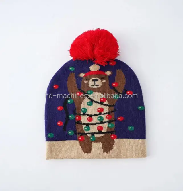 High Speed Small Diameter Single Jersey Circular beanie cap  scarf  Knitting Machinery