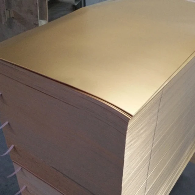 Hongde Glossy Silver/Matte Gold Metalized Paper Rolls Resin-Coated for Christmas Gift Wrap Package Print Decoration