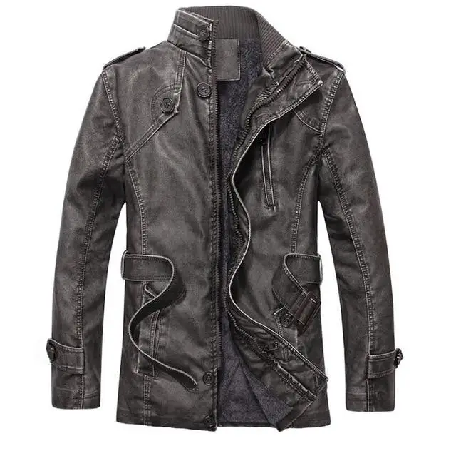 Premium Quality Custom 2022 Latest Design Leather Men Jacket Wholesale Customized Color Size Style ODM