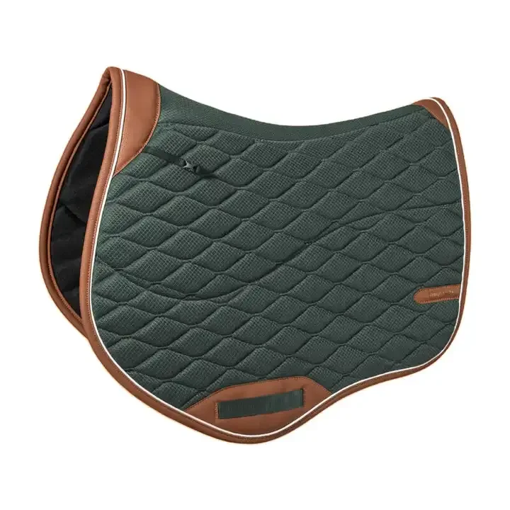 High Quality English Horse Racing Saddle Pad Western Style for Equestrian Sports and Horse Riding Direct from India