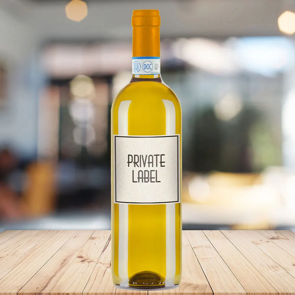 Langhe Arneis DOC white wine personalized label restaurant hotel corporate gadget ideas Christmas gifts merchandising