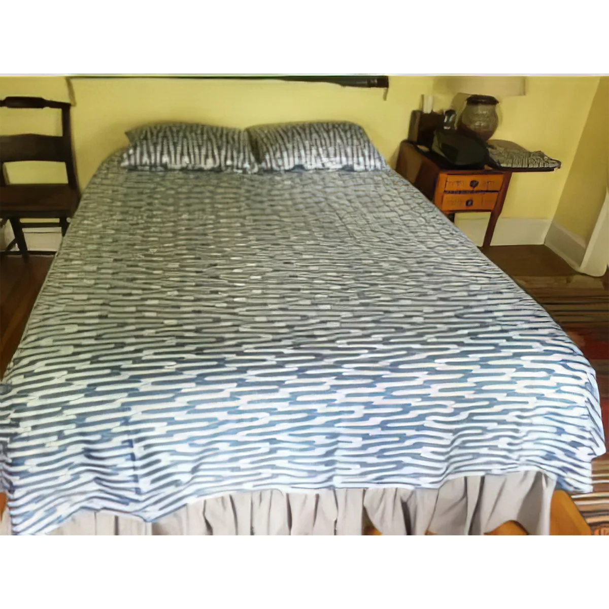 Лоскутное покрывало Ikat с подкладкой