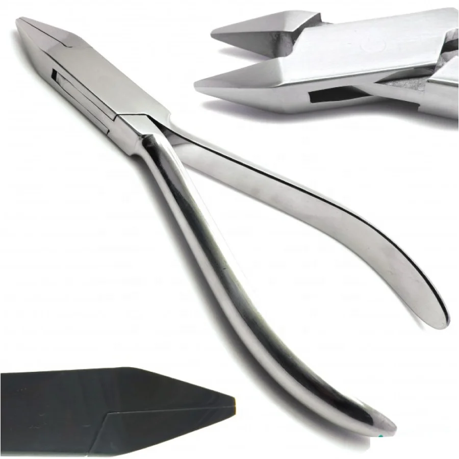 Hard Wire Cutters TC Tip Orthodontic Prosthetic Sharp Professional Stainless Steel Ortho Pliers