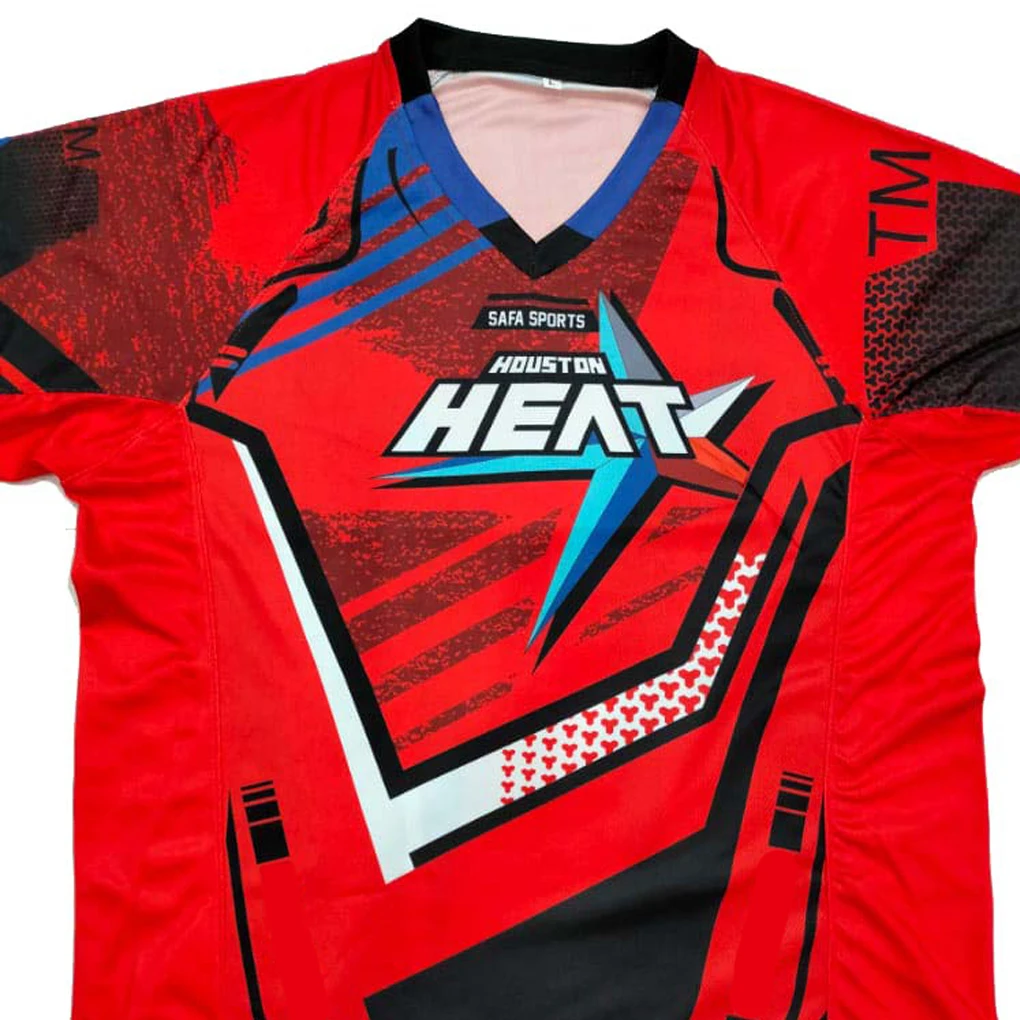 Factory Made Top Quality Paint Ball Mesh Jersey Custom Paintball Tops Stylish and Quick Dry Paintball Jersey