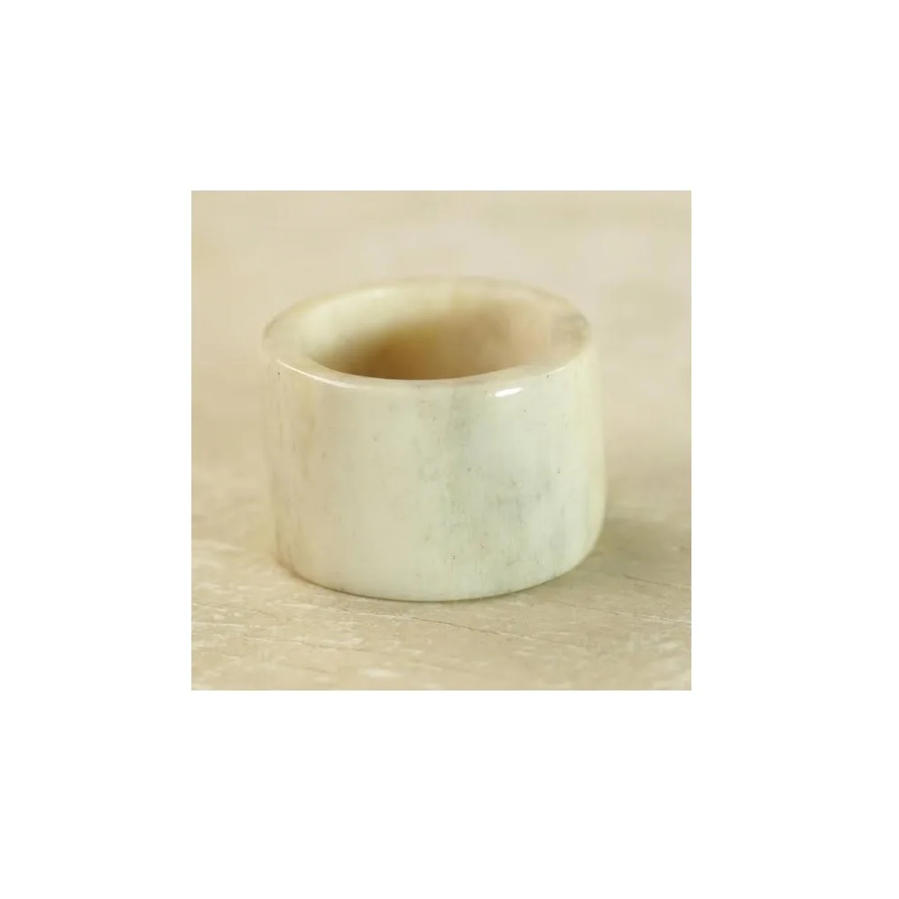 Best Selling Handcrafted Luxurious Bone Ring for Unisex Casual use Bone Jewelry Available for Sale from India