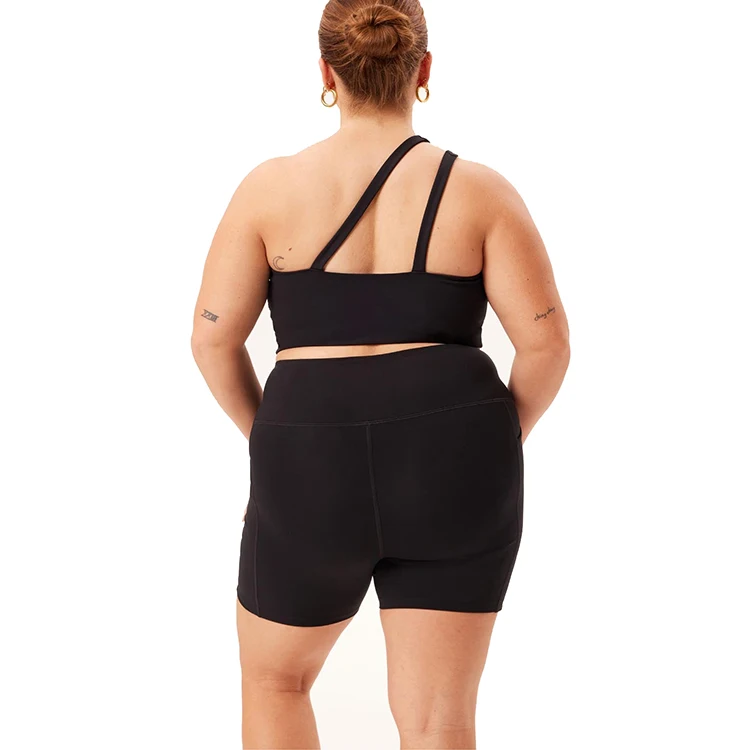 OEM Fitness Wear 2Xl Short Set Women Sweatsuits Shorts Set