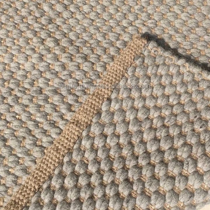 Beautifully Designed Handwoven Sisal Rug Sisa Floor Carpet Rugs Door Mats Handmade Hand Woven Natural Cotton Custom Adult Boho