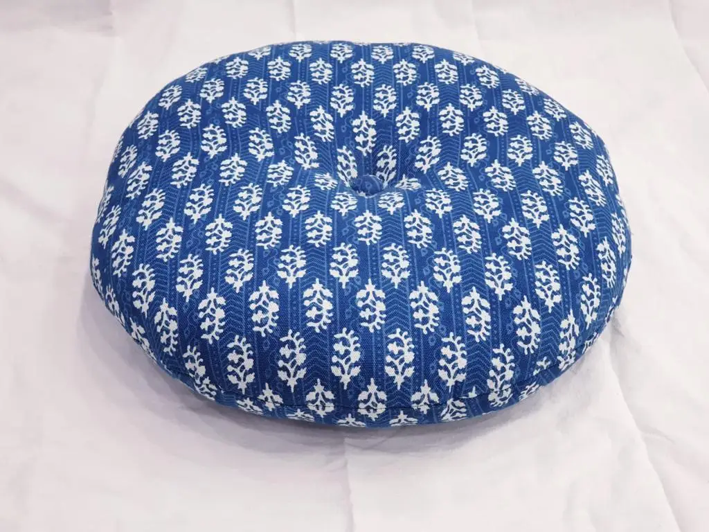 modern designer Ottoman Comfortable setting Pouf Ethnic Round Plouffe Floor Footstool Pouf