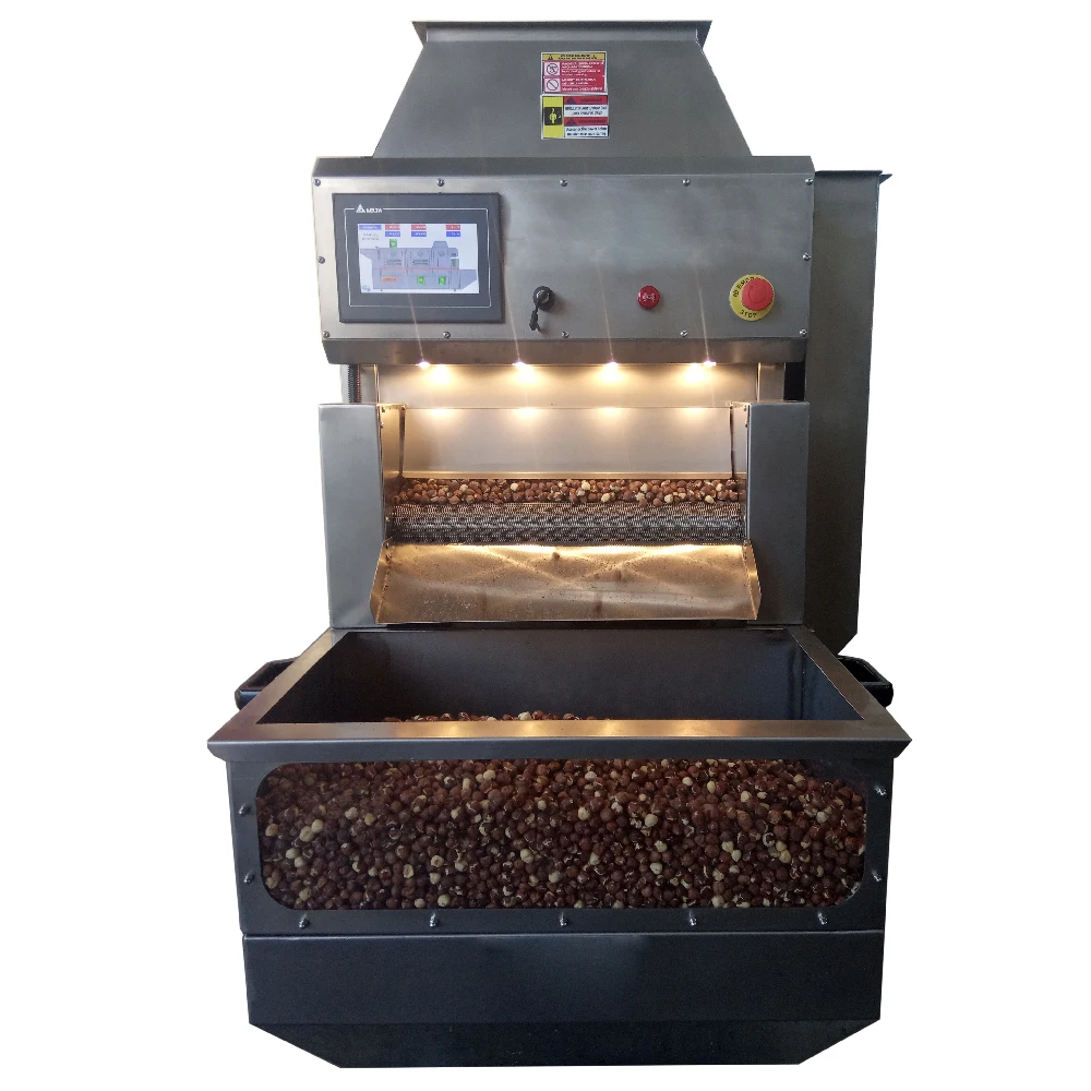 Sunflower Seeds Pumpkin Seeds Nuts Roasting Machine Cashew Almond Peanut Hazelnut Roasting Machine | HAK-FOY1000