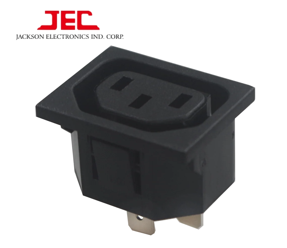 JEC Taiwan IEC C13 AC INLET