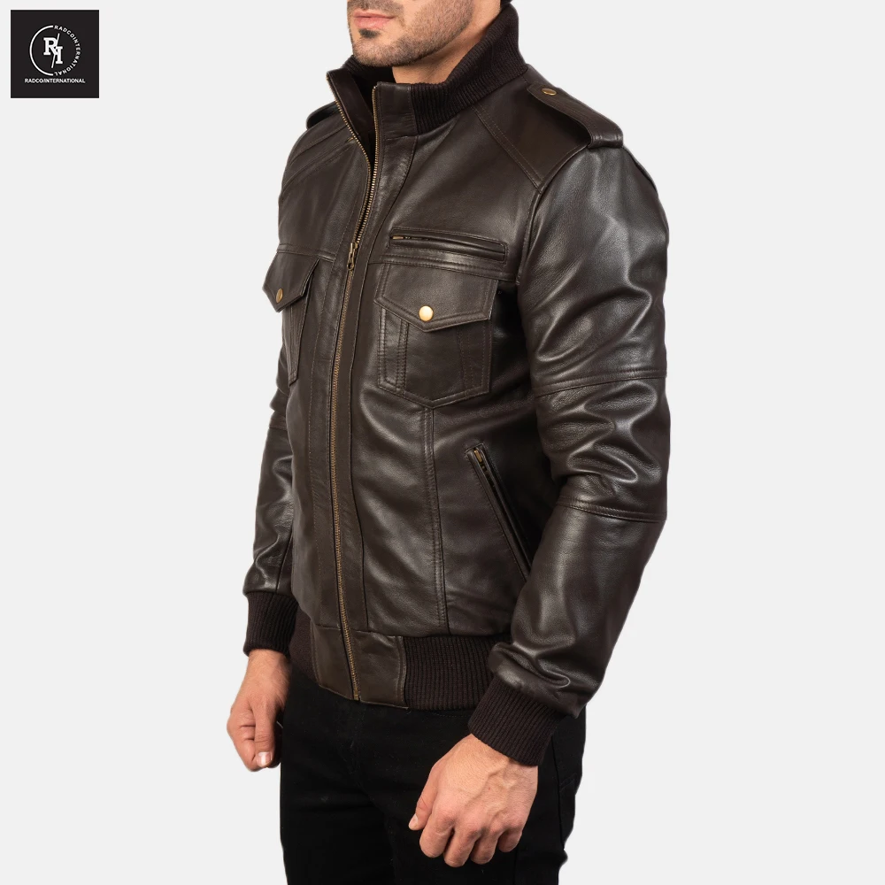 High Quality Men Leather Jacket Pakistan Made Top Product Leather Jacket For Men In Best Price