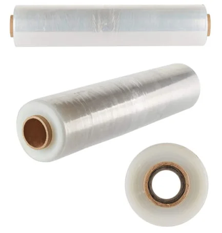 Factory Wholesale Price Clear Plastic Lldpe Packaging Film Transparent Pallet Wrap Good Price High Quality PE Hand Stretch Film