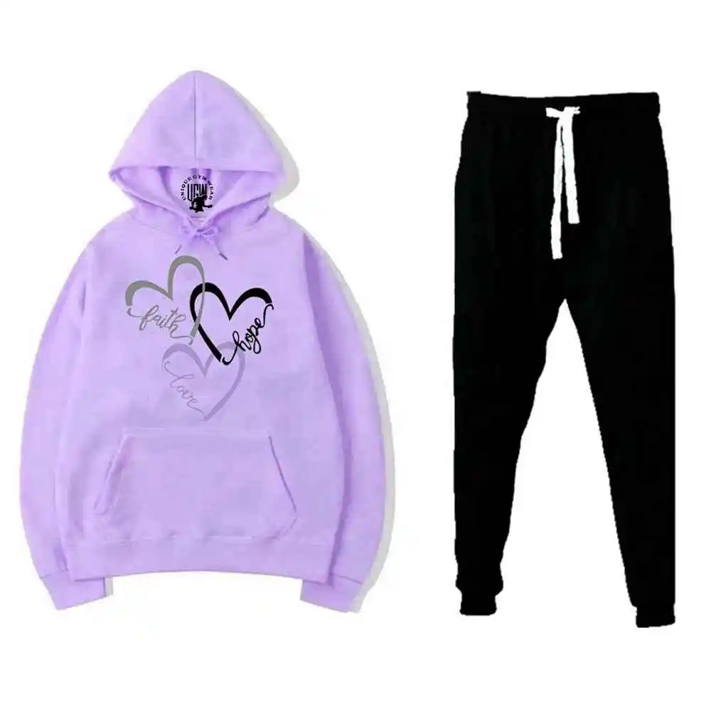 Top Quality Ladies Sweat suits Customized Color With Unique Style Your Own Durable Women Track Suit For Women