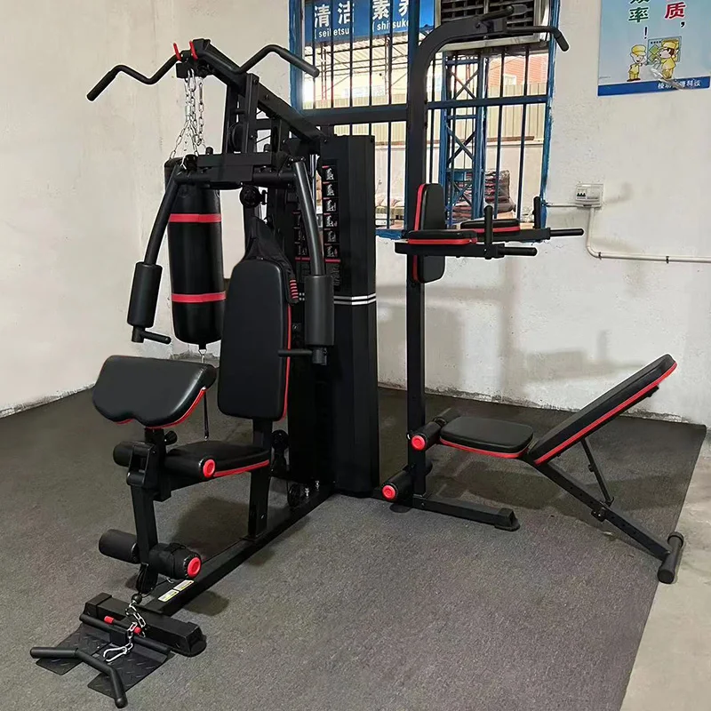 snode New Fitness Equipment Machine Adjustable Bench Multi Functional Machine Gym bench press  pull ups