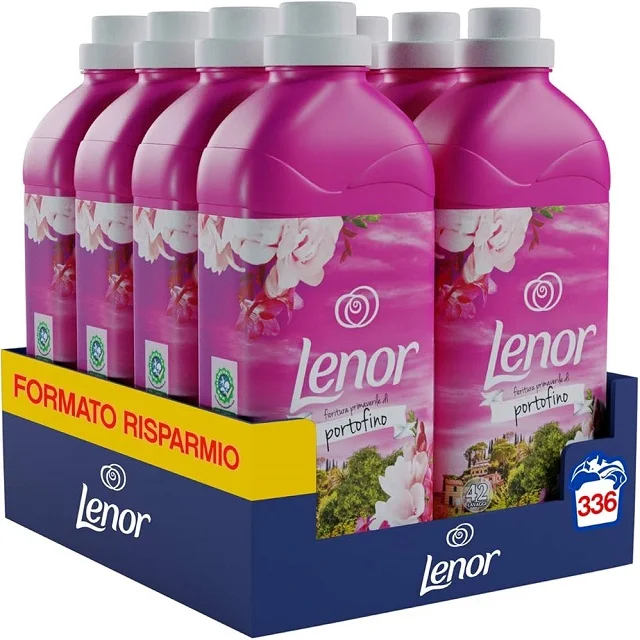 Lenor Portofino Fabric Softener 336 Italian Car Wash, Maxi Size 8 x 42 Washes For Sale Online