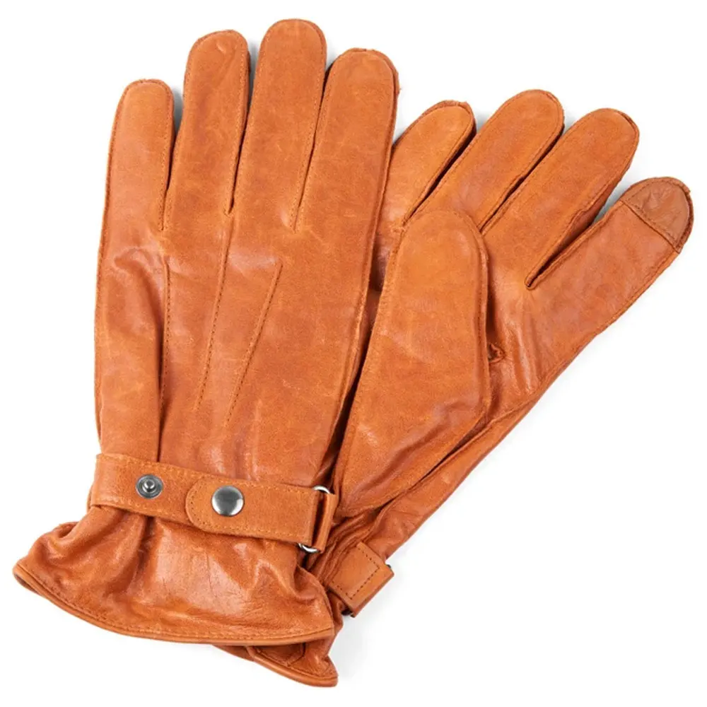 New Fashion Design Touch Screen Gloves Outdoor Genuine Leather Warm Gloves Simple Fashion Driving Leather Gloves From Pakistan
