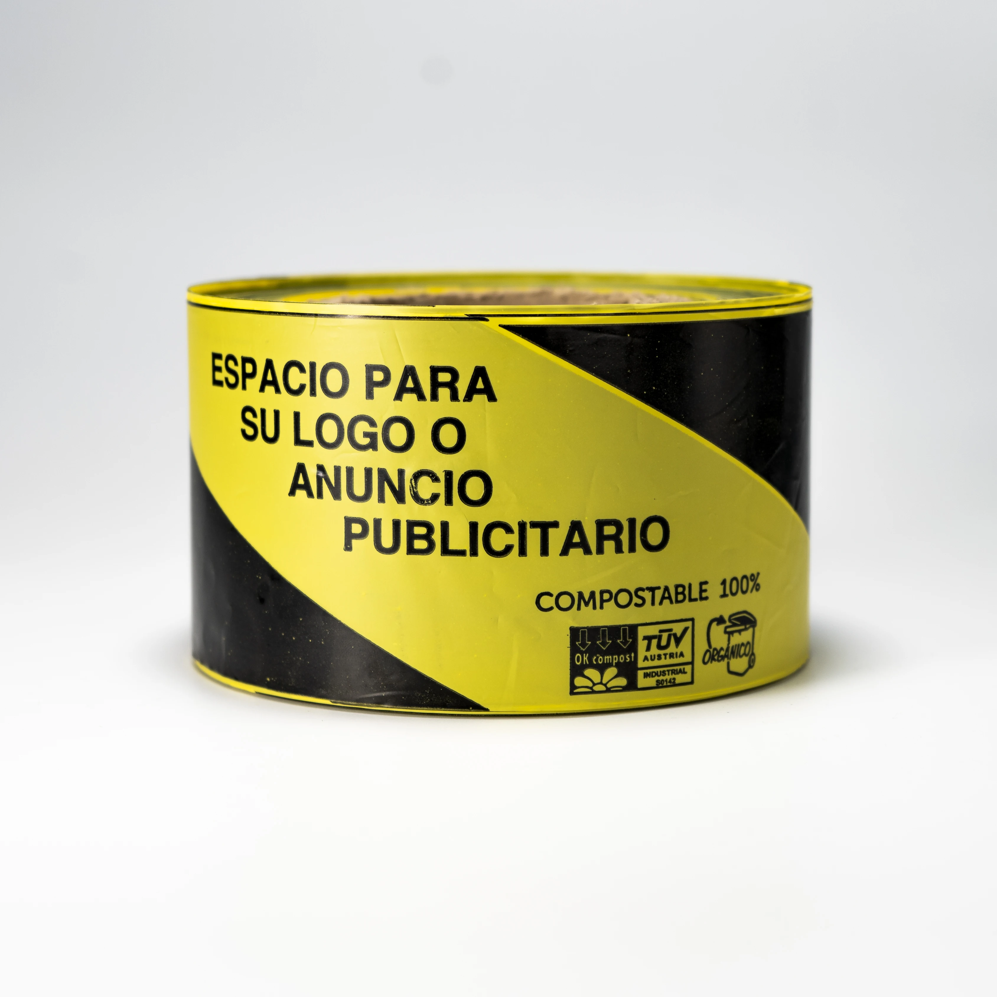 Высококачественная биоразлагаемая неклейкая рулонная лента из органического пла-пластика индивидуальная для