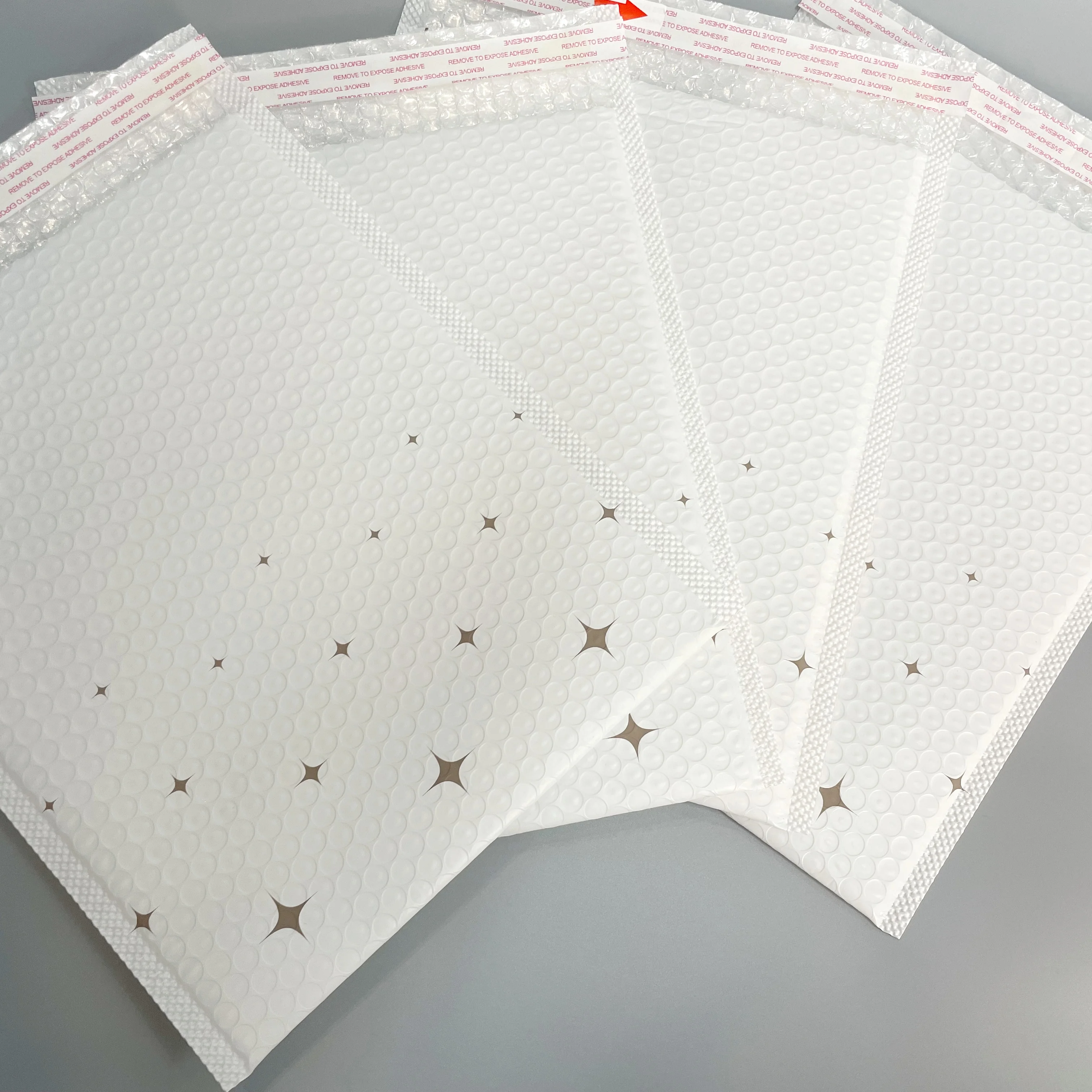 Spot Stock/Custom Co-Extruded Film Bubble Envelope Bags for Garment Underwear and Fur Shipping Protective Mailing Packaging