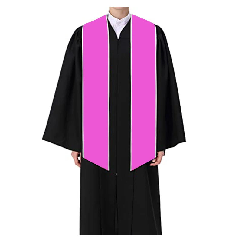 Graduation Stole Made in Cotton With Custom Print Embroidery OEM Service Wholesale University Stole