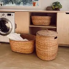 Elephant Shape Difficult Wicker Easter Basket Wicker Laundry Basket Rattan Storage Basket made by Vietnamese Handicraft