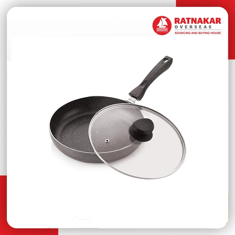 New Products Non Stick Frying Pan With Lid Induction Compatible Premium Non Stick Frying Pan With Lid For Sale