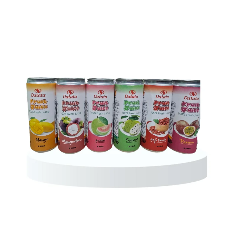 Fruit Juice Tin Can Competitive Price Tin Can Beverages HACCP Custom Packing Made In Vietnam Manufacturer