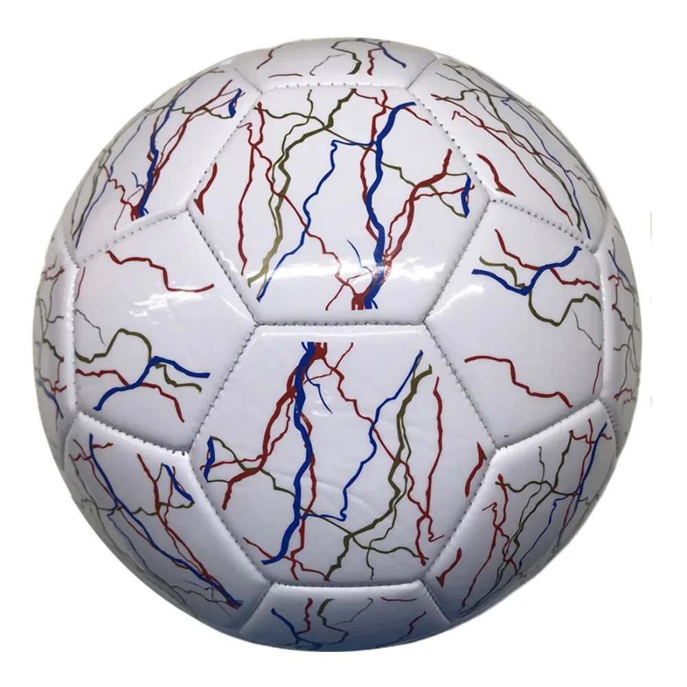 OEM service 32 Panels Size 5 Colorful Machine Stitched Custom Printing Pace Foam Football Handball Balls