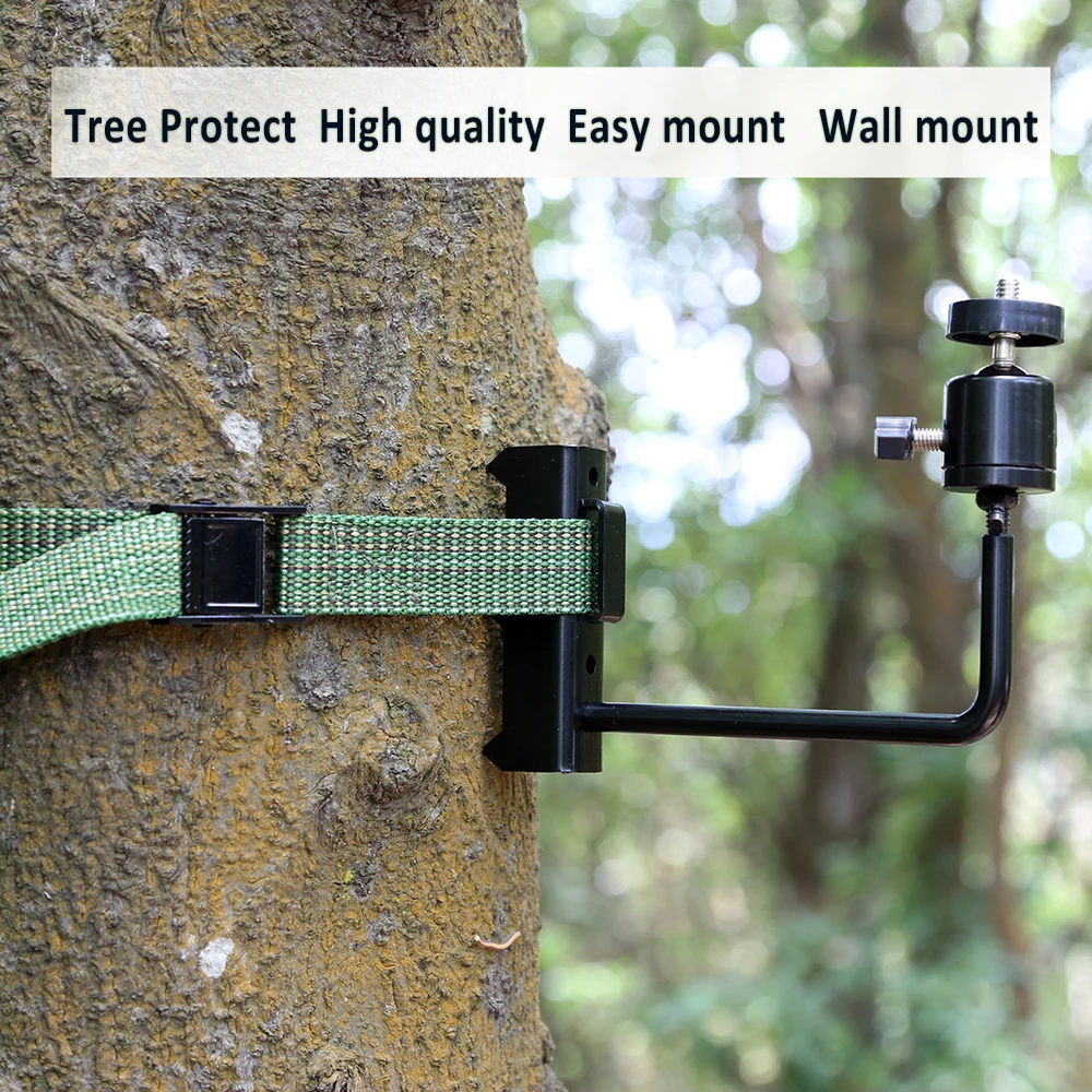 Digital Camera Holder 360 Degree Bracket Trail Camera Mount BK-M20 Solar Charger Holder