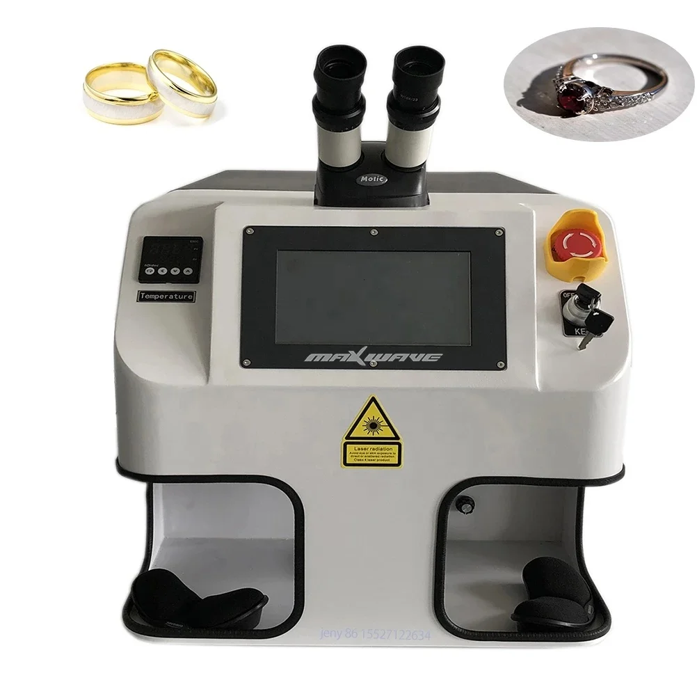 200W Portable Desktop Gold Silver Jewelry Laser Welding Machine System FOR Precise Jewelry Welding