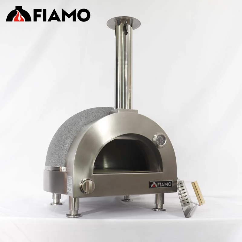Уличная газовая печь для пиццы с аутентичным вкусом 50 см