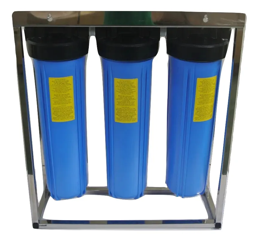 Hot selling products 3 stage big blue water filter suitable for Filling a car battery