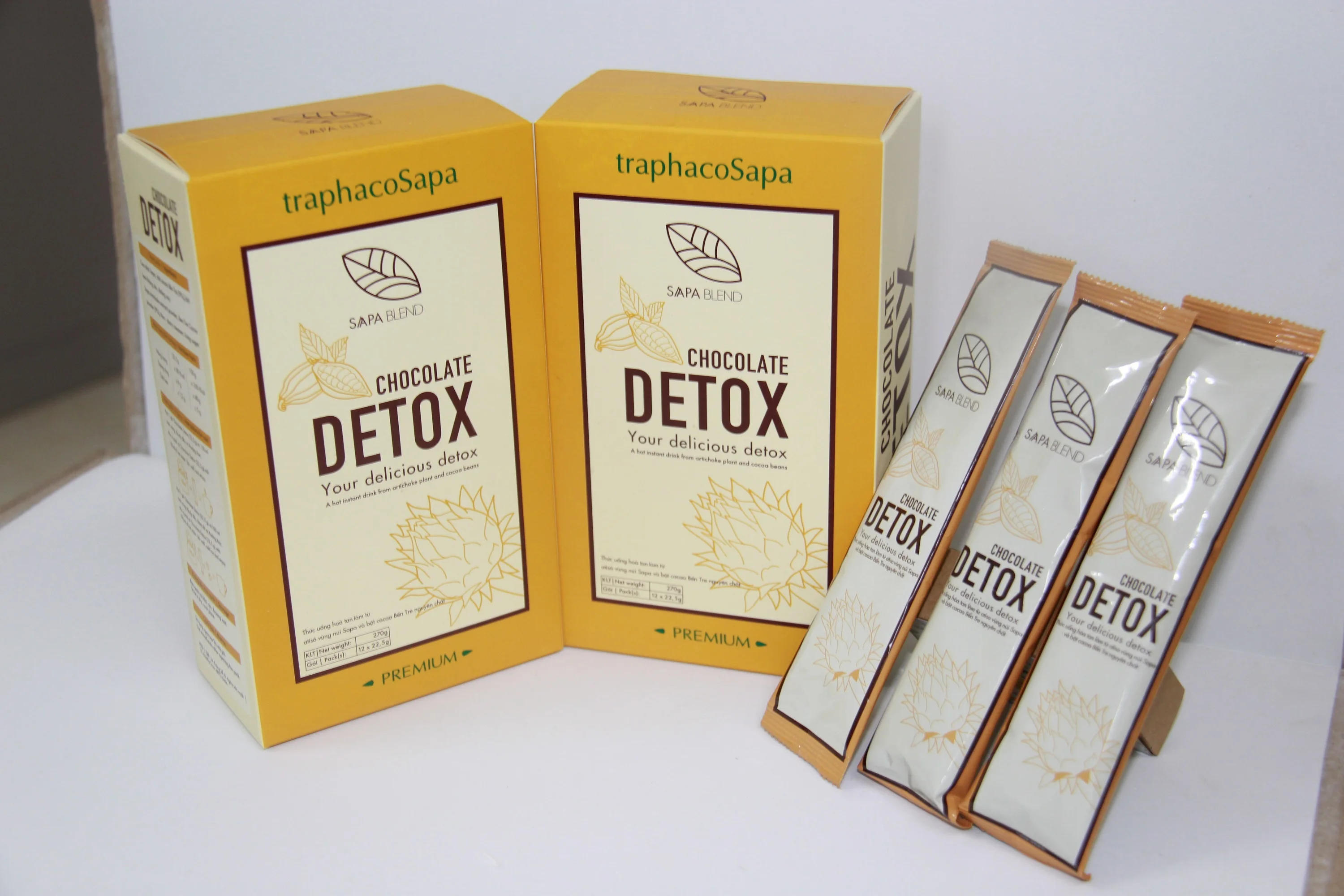 Слегка горький Сладкий коричневый 24 месяца срок годности вьетнамская диетическая добавка шоколадный Детокс мгновенный напиток порошок