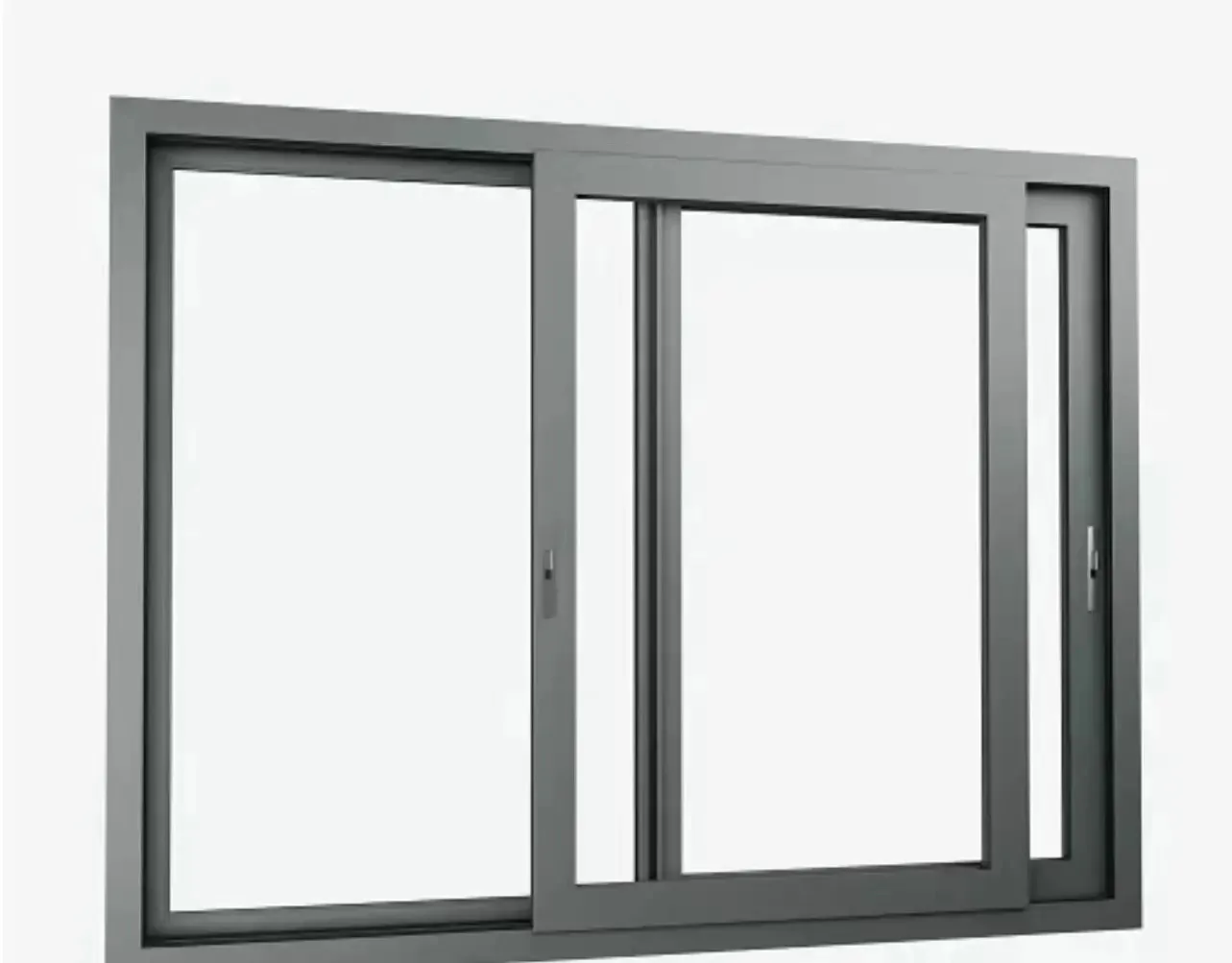 Aluminum Sliding Window with Laminated Glass - High Quality Customizable, Factory Price Energy Efficient Soundproof