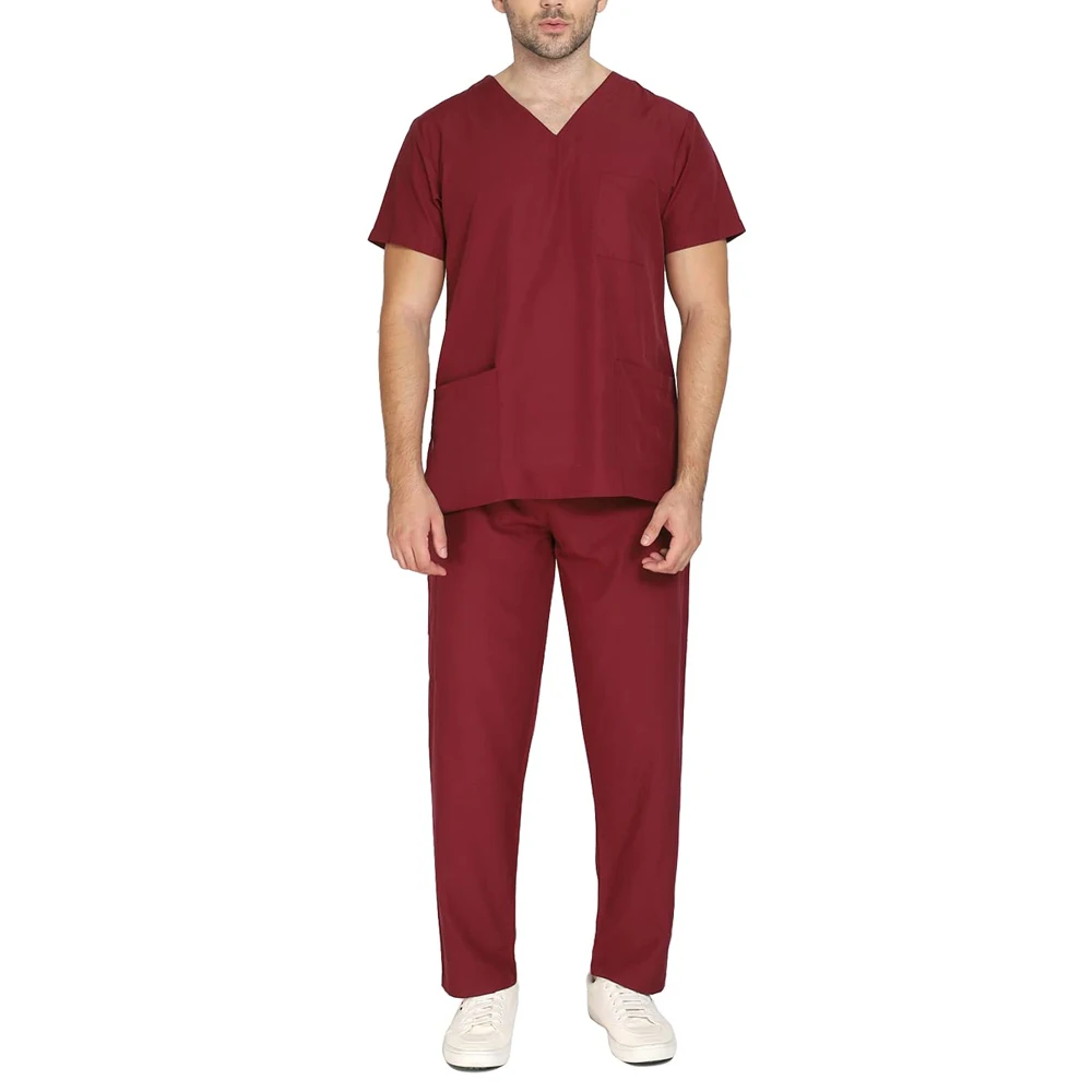 Scrubs Uniforms Nurses Wholesale Hospital Uniform Doctor Nurse Medical Suit Comfortable Doctors Scrub Suits