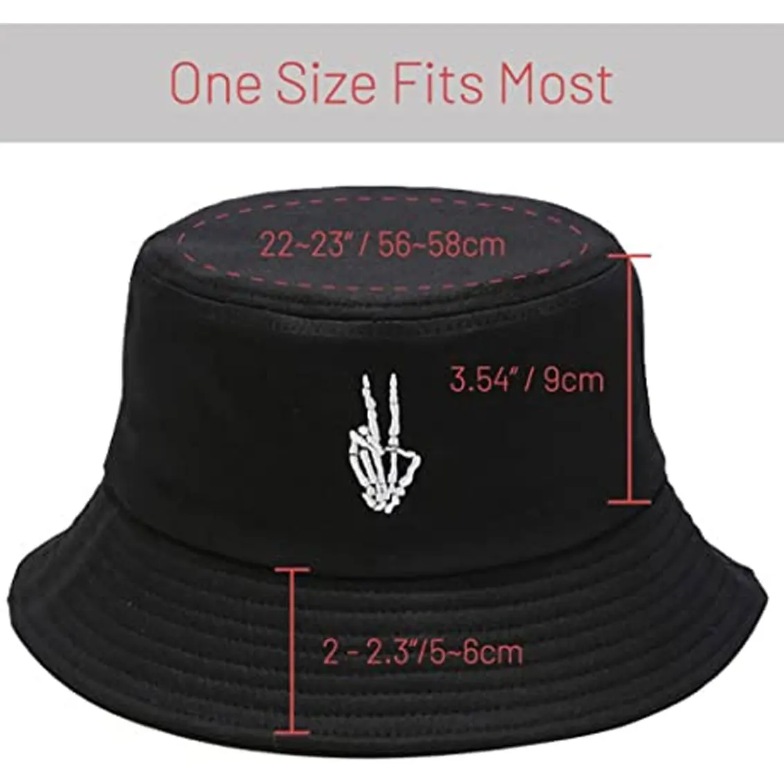 Summer Travel Sun Beach Bucket Cap Cotton Bucket Hat for Women Men Unisex Outdoor Fisherman Hat Customize
