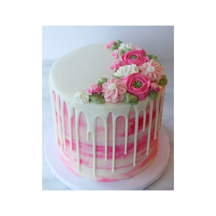 Minimal Price Highest Selling Food Grade Pearl White Color Cake Decoration Choco Drips for World Wide Purchasers