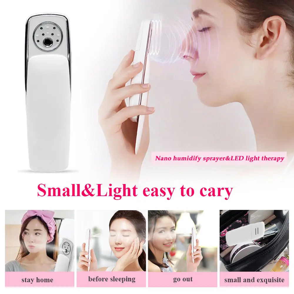 Высококачественный индивидуальный домашний паровой аппарат для лица спа-сауна быстрое распыление светодиодный