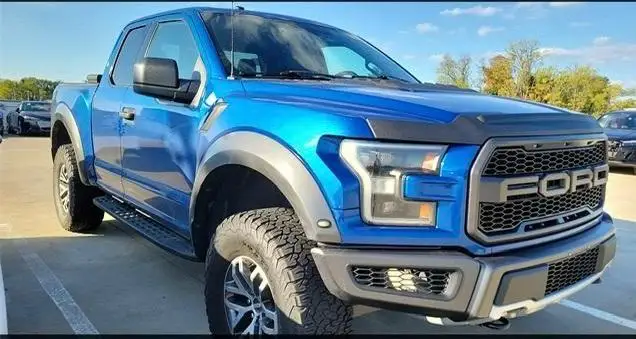 Б/у 2018 Ford F-150 серии Raptor FWD 10-скоростной турбо Lightning синий