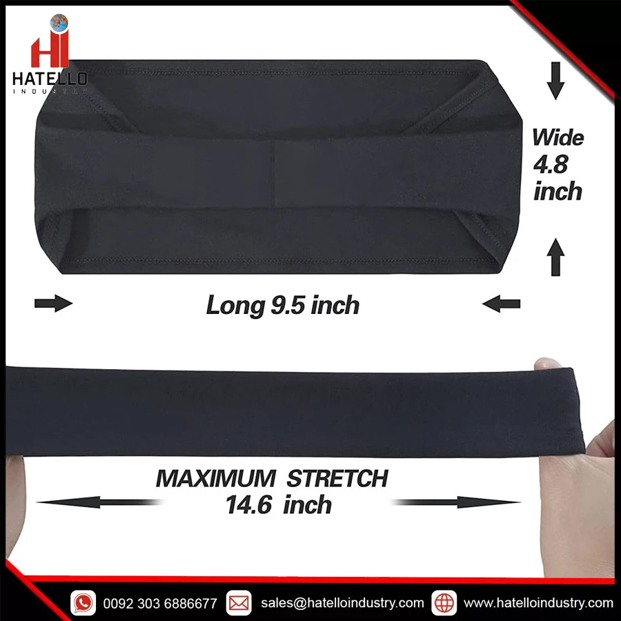 Mens Running Headband Mens Sweatband Sports Headband for Running Cycling Basketball Yoga Fitness Workout Stretchy Unisex