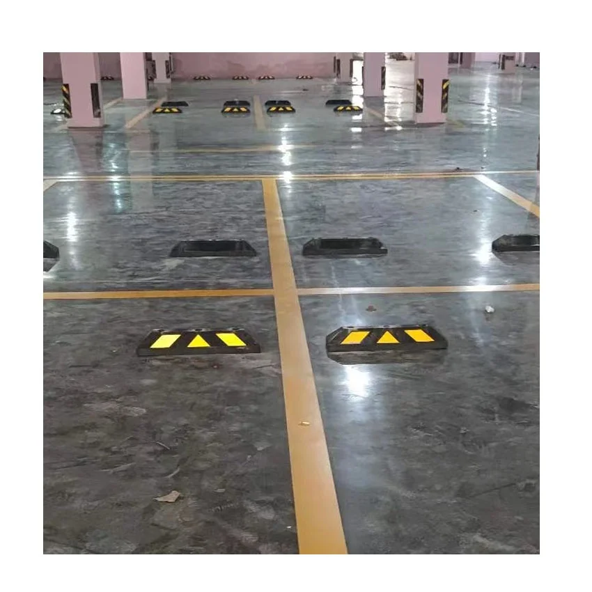 600mm  factory price rubber wheel stopper car parking stopper