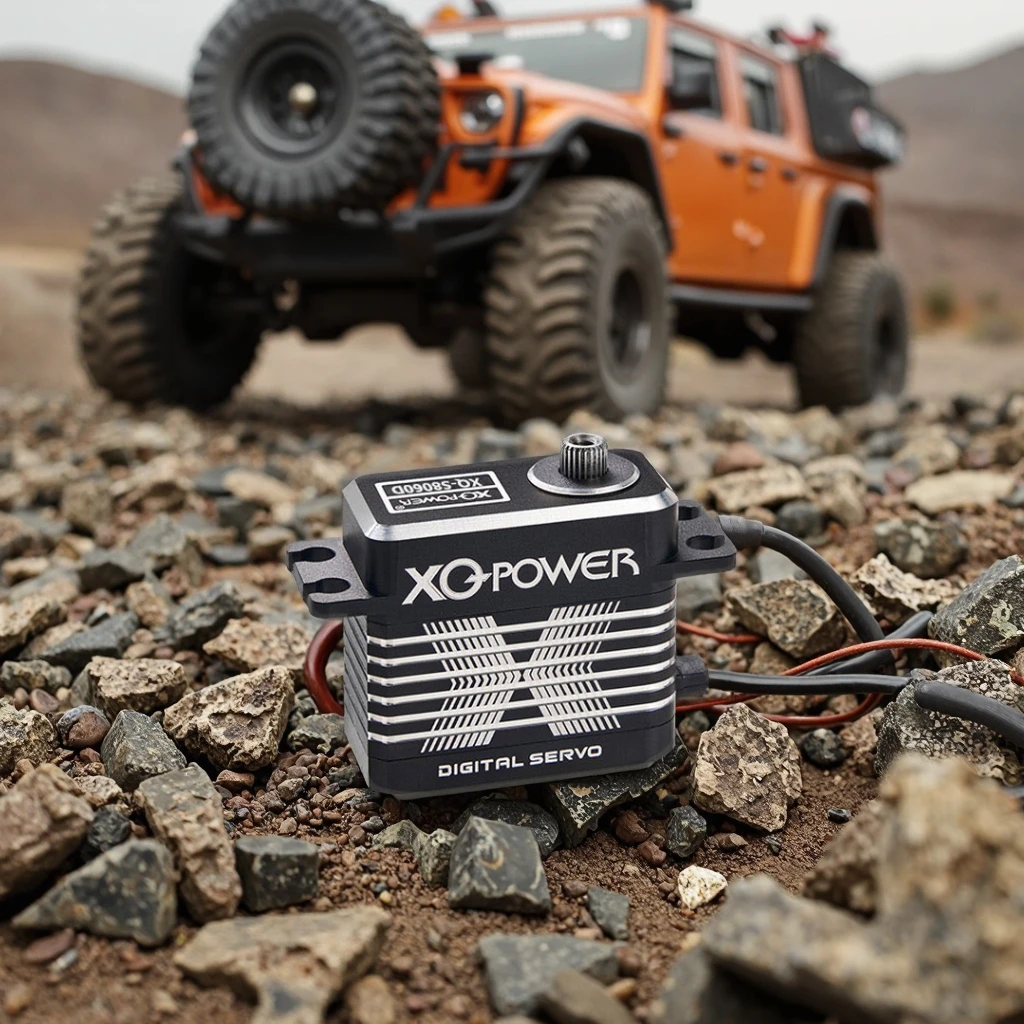 25kg RC Digital Servo Large Torque High Speed Full Metal Gear Waterproof 210 Degree Control Angle