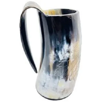 European Parties Travelling Superb Horn Beer Mug For Bar Hotel And Restaurants Japanese High Demanded Horn mug At Factory Rates