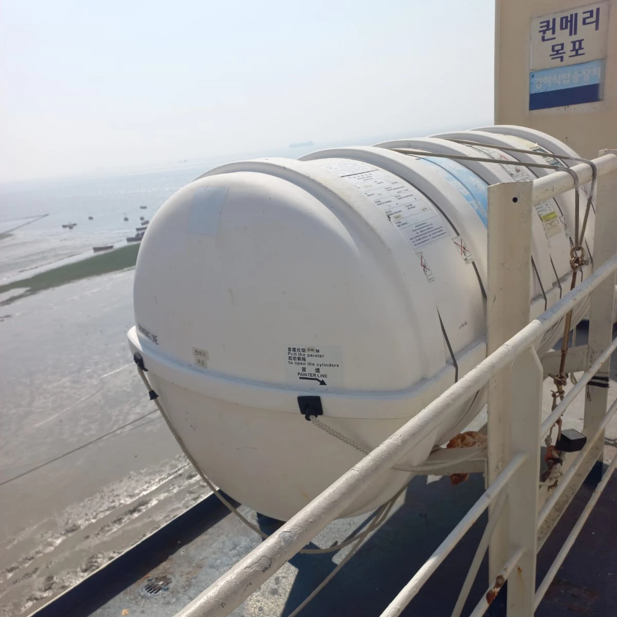 Ready to Export Wholesale 100 Persons Capacity Inflatable Life Raft Good Condition at Cheap Price