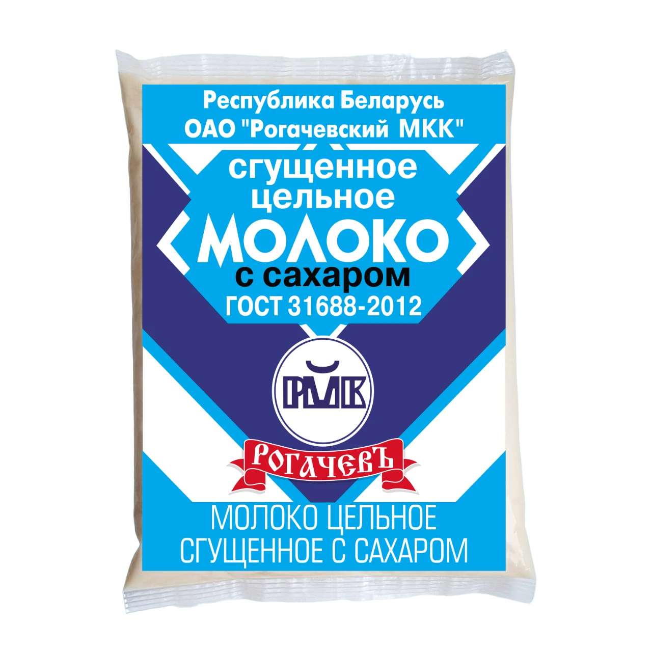 Sweetened whole condensed milk 8.5% fat 2.4 kg content in multi-layer film laminate bag/ natural dairy products