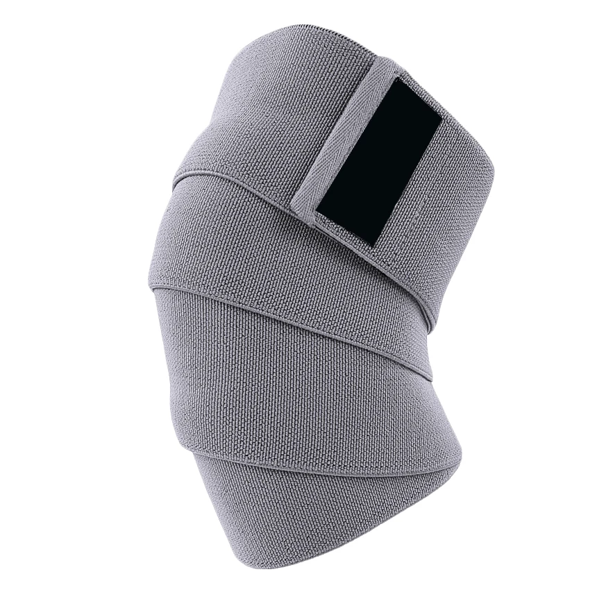 Adjustable Breathable Top Quality Cheap Price Custom Made OEM Weight Lifting Knee Wraps Fitness & Body Building